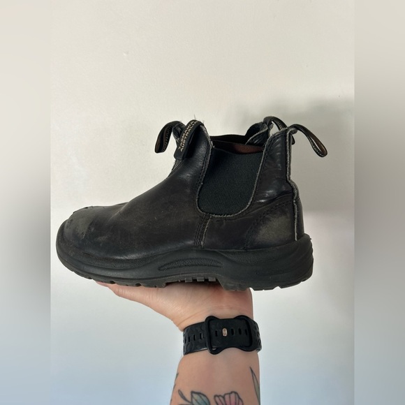 Blundstone Work & Safety #181 Waxy Rustic Black Size W7.5 M5.5 - Picture 3 of 7